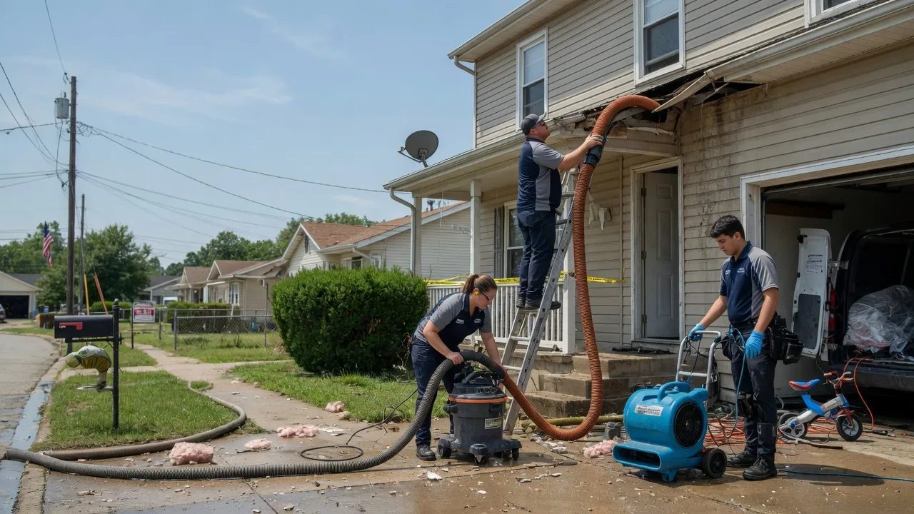 Water Damage Restoration in Anderson, IN near me